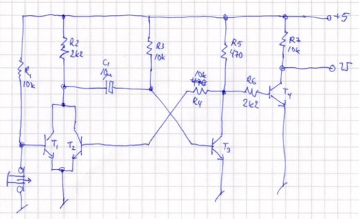 Tripwire Pulse Generator Schematic